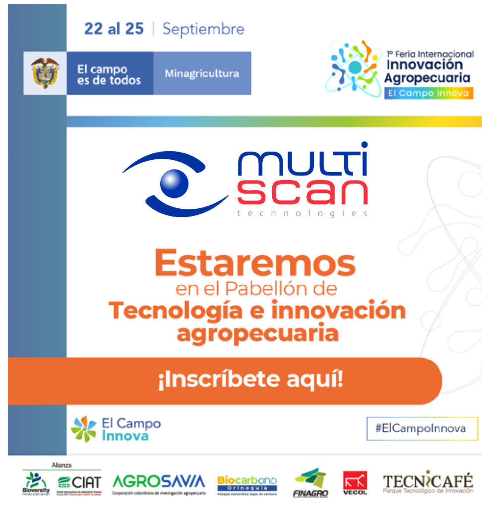 Multiscan Technologies participa en la Feria Internacional Innovación Agropecuaria