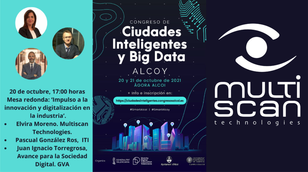 Multiscan participa en el Congreso Ciudades Inteligentes y Big Data