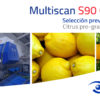 Multiscan Technologies lanza al mercado la nueva selectora Multiscan S90 Citrus, sistema compacto para la selección previa de cítricos