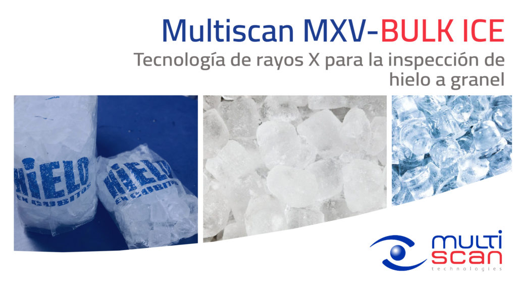 MXV-BULK ICE para la inspección de hielo a granel en diferentes formatos