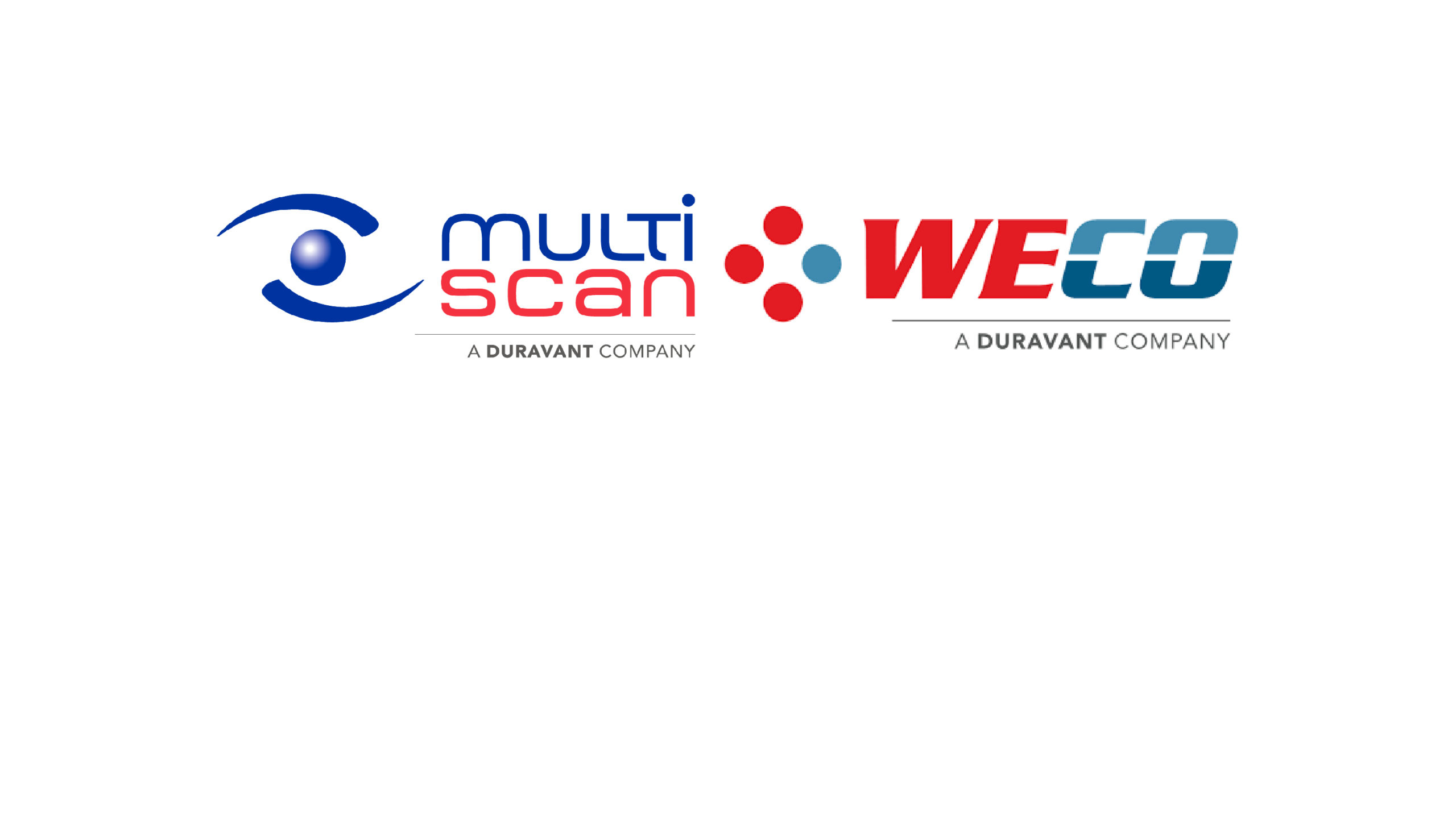 WECO AND MULTISCAN TECHNOLOGIES FORM STRATEGIC PARTNERSHIP IN NORTH AMERICA